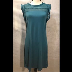 Michael Kors Dress Mesh Butterfly Sleeve